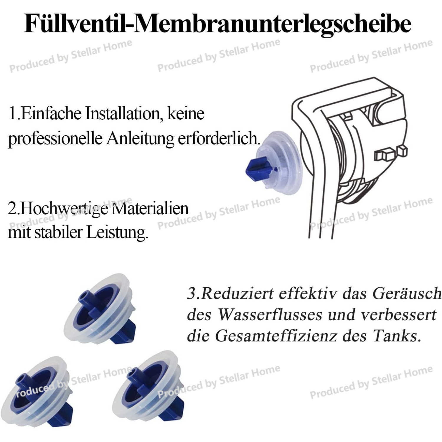 استبدال غشاء صمام تعبئة المرحا - مراجعة Toilet Fill Valve وسعره