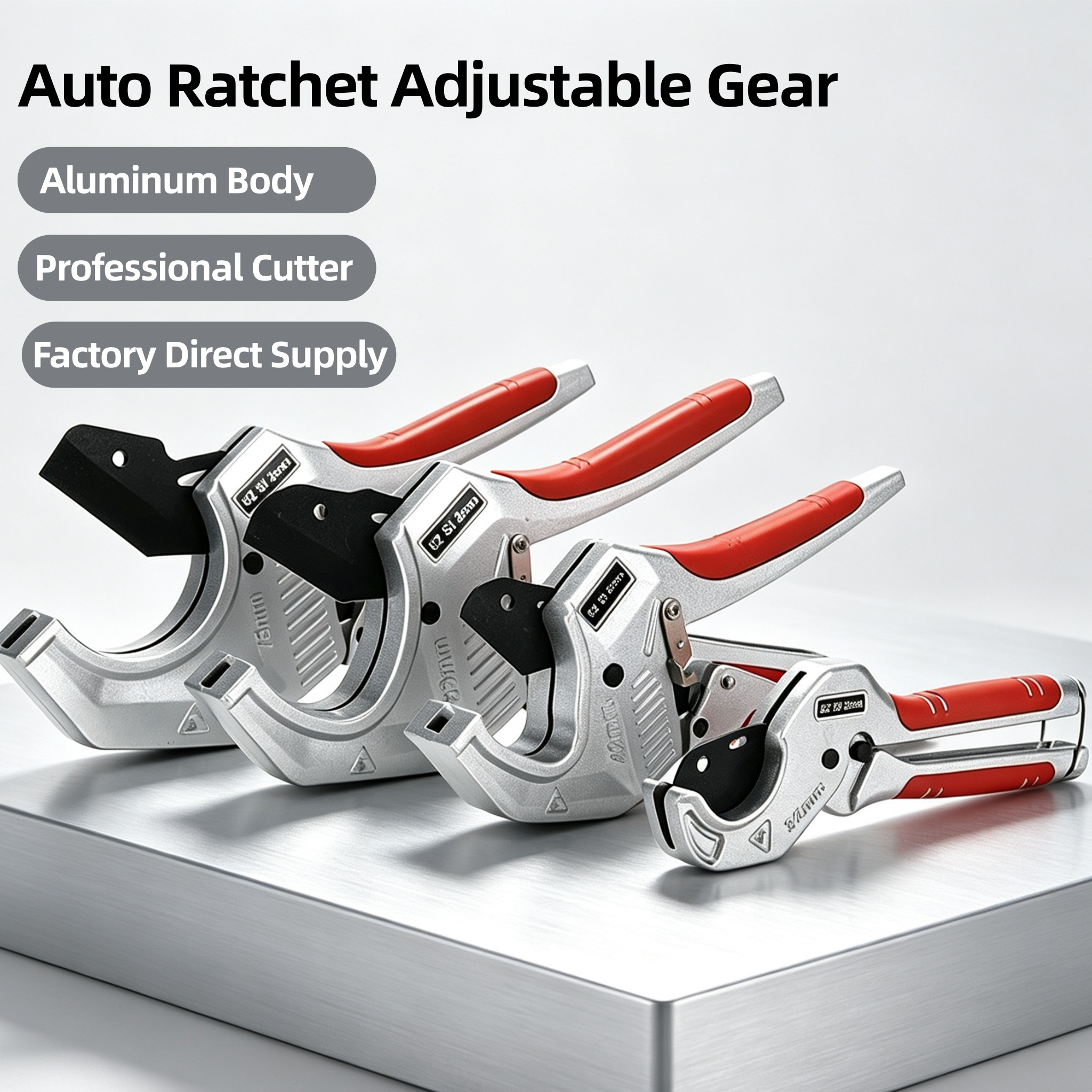 مقص أنابيب بقطر 32 و42 و63 و75 - مراجعة Pipe Cutter Ratchet وسعره