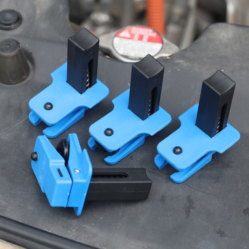 طقم من 4 قطع مشابك بلاستيكية ل - مراجعة Plastic Pipe Clip وسعره