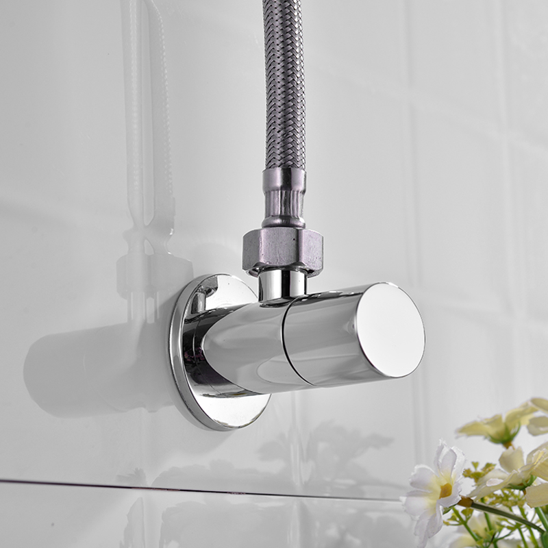 صمام زاوية نحاسي بلون الكروم ا - مراجعة Toilet Fill Valve وسعره